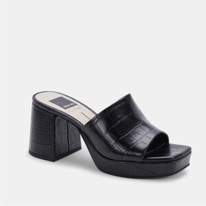 NEW Dolce Vita Marsha Noir black Stella shoes 9.5